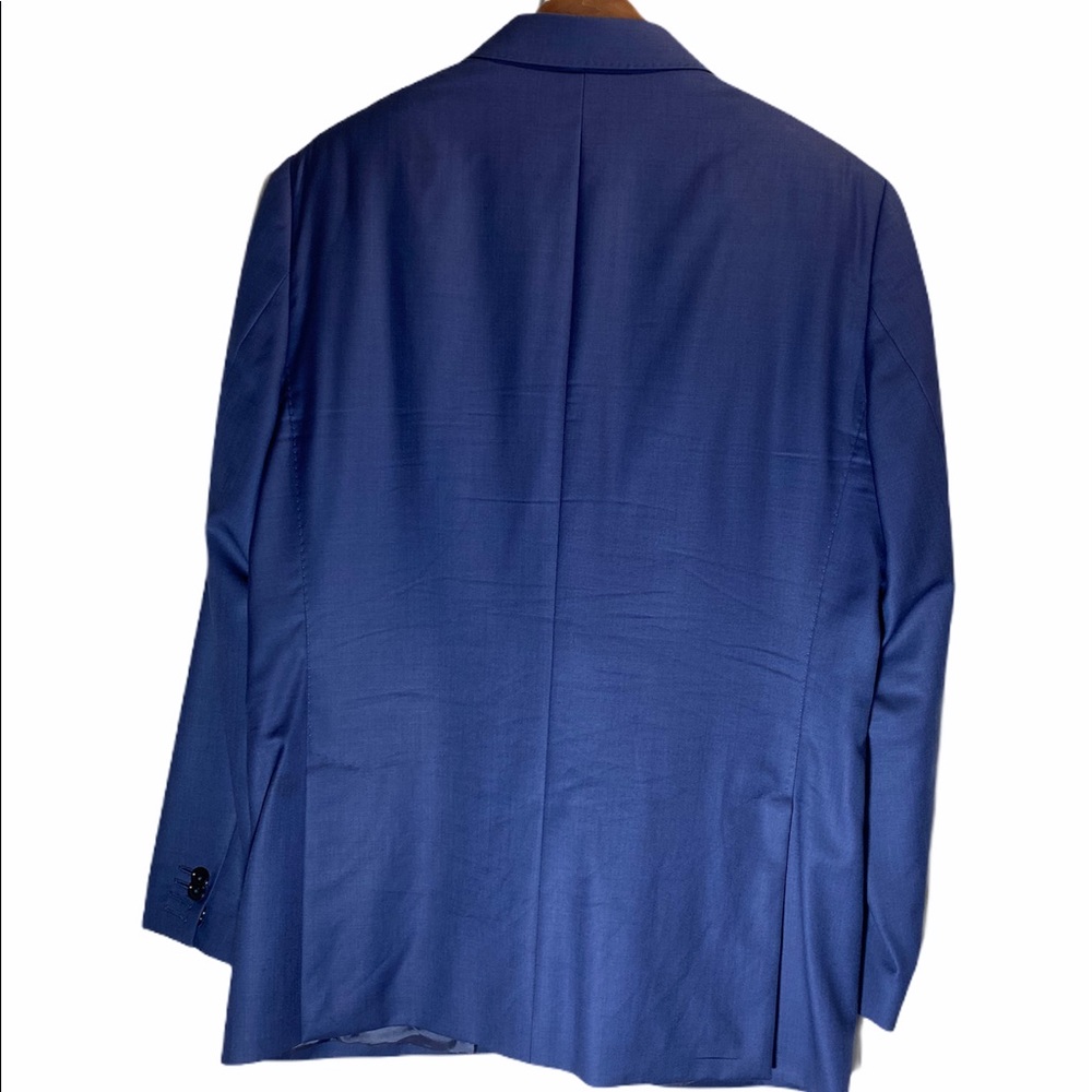 MASSIMO DUTTI**Blue Blazer Super 120 Wool**US 44 - Picture 5 of 9